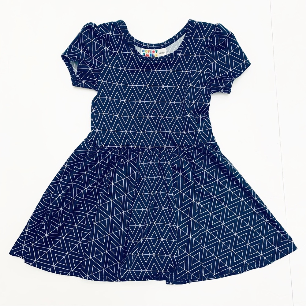 DotDotSmile cap sleeve dress size 12/24 month